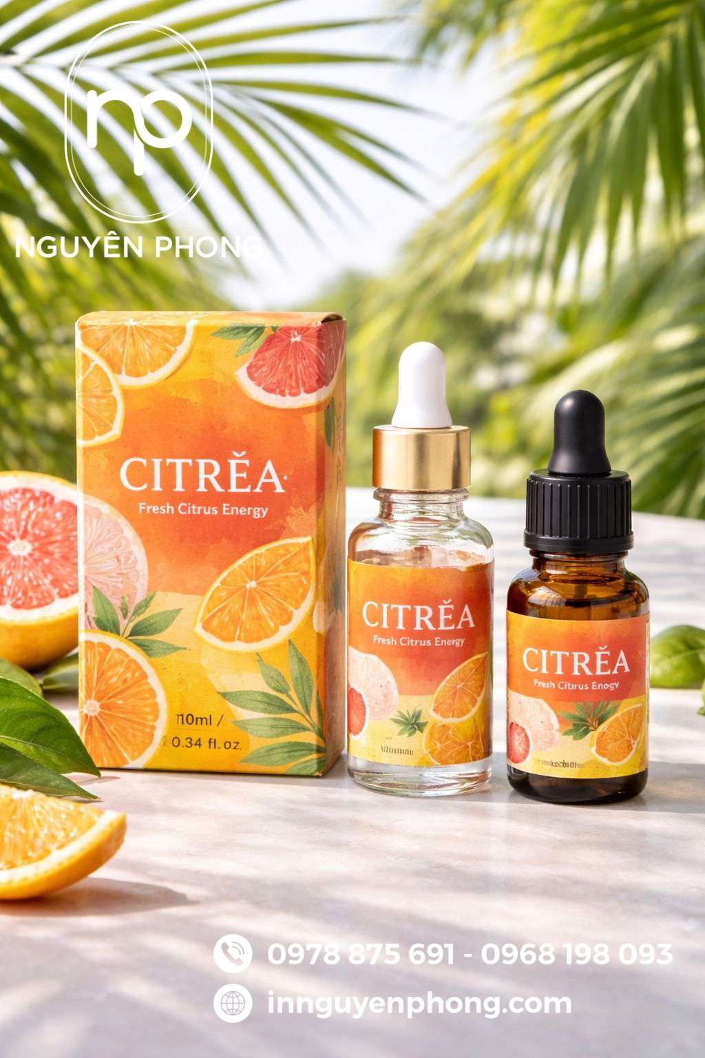 Mẫu in hộp đựng tinh dầu đẹp 